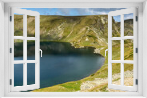 Fototapeta Naklejka Na Ścianę Okno 3D - Landscape with The Eye Lake, Rila Mountain,  Bulgaria