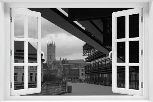 Fototapeta Naklejka Na Ścianę Okno 3D - Belgium Ghent Library De Krook