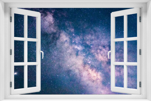 Fototapeta Naklejka Na Ścianę Okno 3D - Milky Way above Munich