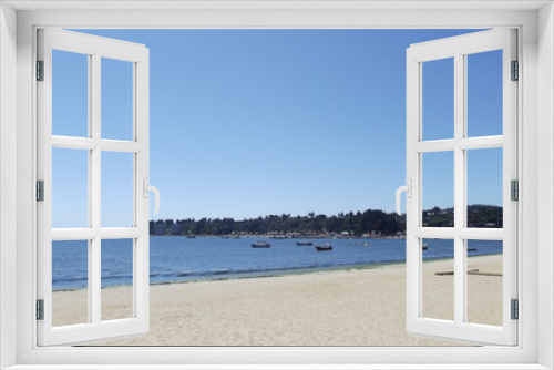 Fototapeta Naklejka Na Ścianę Okno 3D - Playa, mar paseo