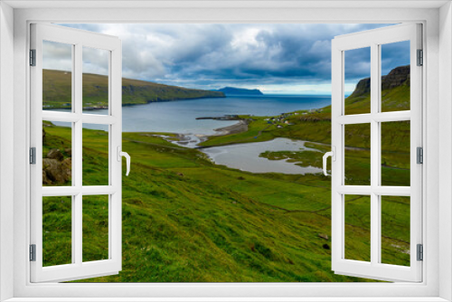Fototapeta Naklejka Na Ścianę Okno 3D - Faroe Island, Kingdom of Denmark
