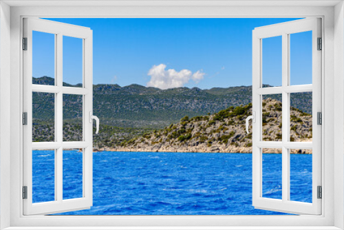Fototapeta Naklejka Na Ścianę Okno 3D - It's Mediterranean sea in Turkey