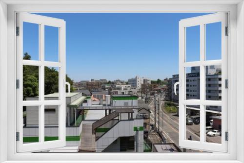 Fototapeta Naklejka Na Ścianę Okno 3D - 大和市草柳の街並み（神奈川県）