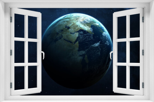 Fototapeta Naklejka Na Ścianę Okno 3D - Earth - High resolution