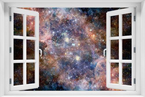 Fototapeta Naklejka Na Ścianę Okno 3D - Extreme star cluster bursts into life. Elements of this image furnished by NASA