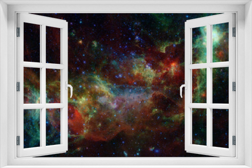 Fototapeta Naklejka Na Ścianę Okno 3D - Space Galaxy. Elements of this image furnished by NASA