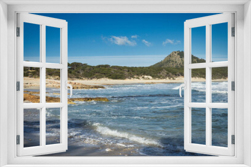 Fototapeta Naklejka Na Ścianę Okno 3D - Cala Agulla Mallorca
