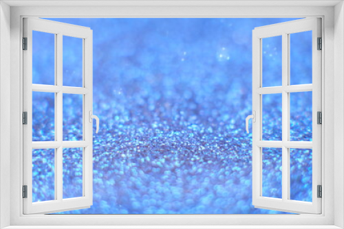 Fototapeta Naklejka Na Ścianę Okno 3D - blue christmas background