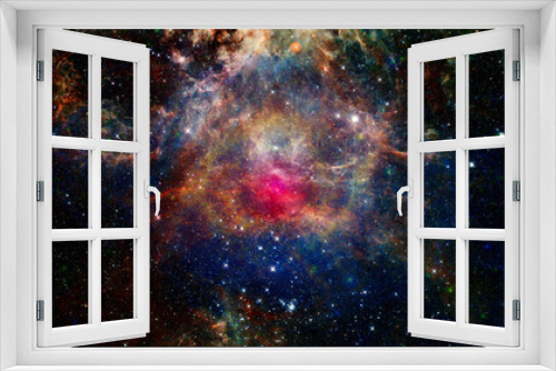 Fototapeta Naklejka Na Ścianę Okno 3D - Galaxy future. Elements of this image furnished by NASA