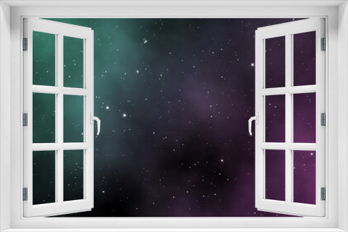 Fototapeta Naklejka Na Ścianę Okno 3D - Space scape illustration graphic design background