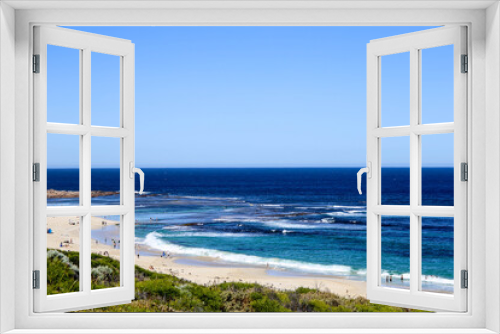 Fototapeta Naklejka Na Ścianę Okno 3D - Yallingup Beach and coastline, Western Australia