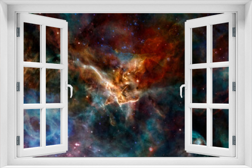 Fototapeta Naklejka Na Ścianę Okno 3D - Beauty of universe. Elements of this image furnished by NASA