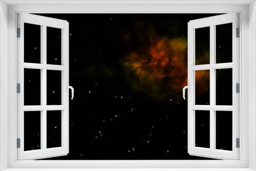 Fototapeta Naklejka Na Ścianę Okno 3D - Small part of an infinite star field.