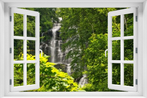 Fototapeta Naklejka Na Ścianę Okno 3D - Beautiful Amicalola falls in Dawsonville, Georgia which is the tallest fall in the state