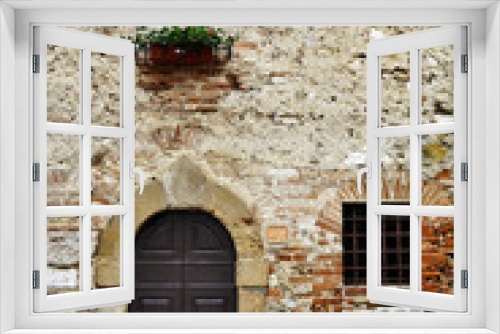 Fototapeta Naklejka Na Ścianę Okno 3D - Old Italian house