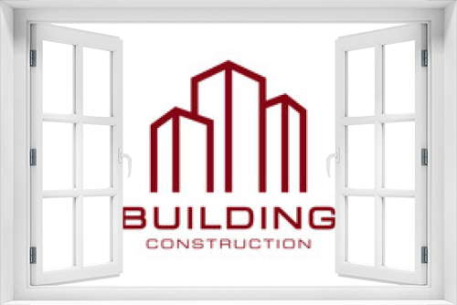 Construction, Building Logo Vector Design Template