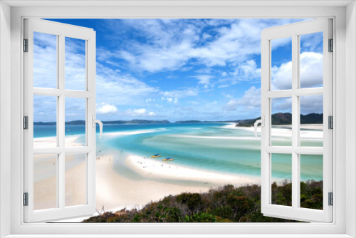 Fototapeta Naklejka Na Ścianę Okno 3D - Whitsunday Islands Whitehaven Beach Australien