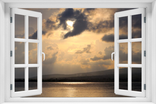 Fototapeta Naklejka Na Ścianę Okno 3D - Photo of a beautiful sunset