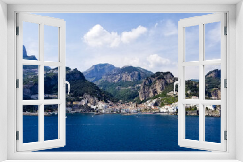 Fototapeta Naklejka Na Ścianę Okno 3D - Amalfi