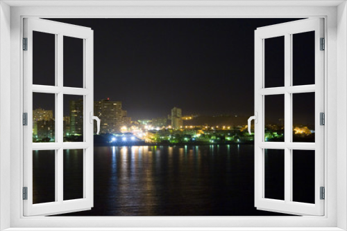 Fototapeta Naklejka Na Ścianę Okno 3D - Spain, Alicante - long exposure nightshot