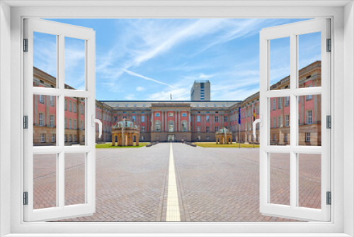 Fototapeta Naklejka Na Ścianę Okno 3D - Potsdam City Palace inner courtyard 