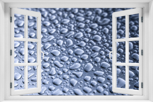 Fototapeta Naklejka Na Ścianę Okno 3D - Raindrops