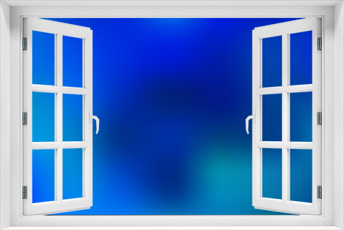 Fototapeta Naklejka Na Ścianę Okno 3D - Light BLUE vector blurred shine abstract texture.