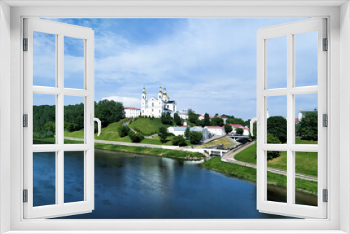 Fototapeta Naklejka Na Ścianę Okno 3D - 
View of Vitebsk, Dvina River