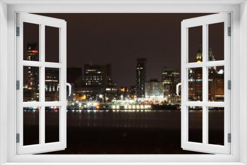 Fototapeta Naklejka Na Ścianę Okno 3D - Liverpool waterfront