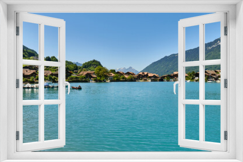 Fototapeta Naklejka Na Ścianę Okno 3D - Scenic View Of Lake Against Sky