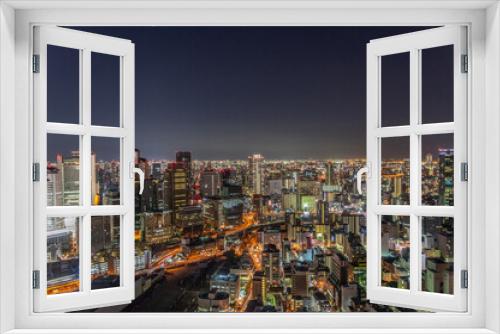 Fototapeta Naklejka Na Ścianę Okno 3D - 大阪梅田スカイビル,日本.Osaka Umeda Sky Building, Japan