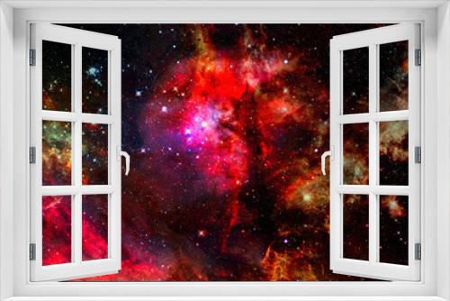 Fototapeta Naklejka Na Ścianę Okno 3D - Outer space. Elements of this image furnished by NASA