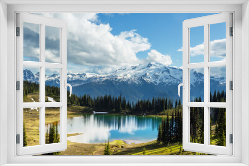 Fototapeta Naklejka Na Ścianę Okno 3D - Image lake