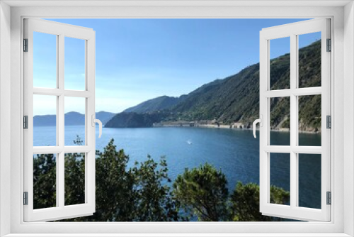 Fototapeta Naklejka Na Ścianę Okno 3D - Cinqueterre, Liguria.