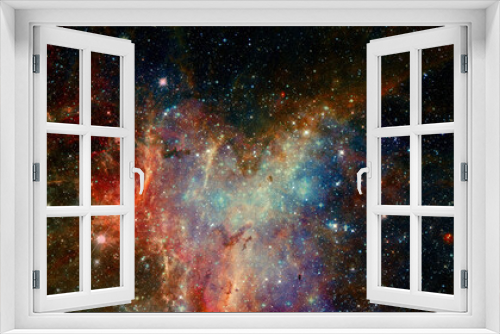 Fototapeta Naklejka Na Ścianę Okno 3D - Galaxy future. Elements of this image furnished by NASA