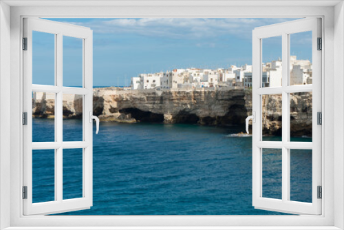 Fototapeta Naklejka Na Ścianę Okno 3D - Polignano al Mare Puglia Italy