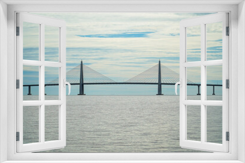 Fototapeta Naklejka Na Ścianę Okno 3D - the bridge of brunai