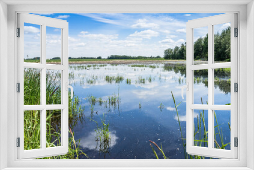 Fototapeta Naklejka Na Ścianę Okno 3D - Alberta farmland landscape