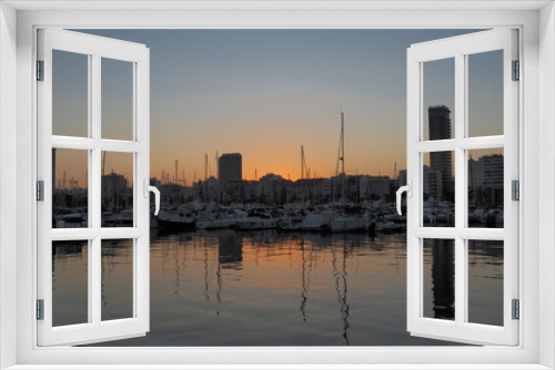 Fototapeta Naklejka Na Ścianę Okno 3D - Alicante ciudad marinera en el mediterráneo