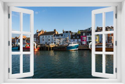 Fototapeta Naklejka Na Ścianę Okno 3D - Weymouth Harbour in Summer