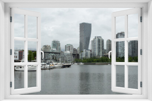 Fototapeta Naklejka Na Ścianę Okno 3D - cidade de vancouver