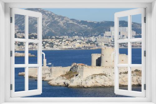 Fototapeta Naklejka Na Ścianę Okno 3D - chateau d'If Marseille