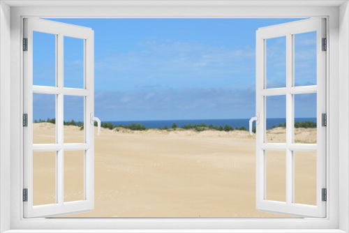 Fototapeta Naklejka Na Ścianę Okno 3D - sand dunes, desert in Łeba