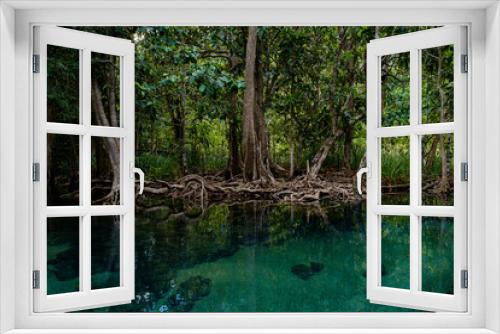 Fototapeta Naklejka Na Ścianę Okno 3D - National Park in Krabi Province, Thailand with mangrove forests