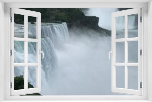 Fototapeta Naklejka Na Ścianę Okno 3D - niagara falls rainbow