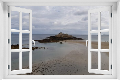 Fototapeta Naklejka Na Ścianę Okno 3D - Saint Malo (Francia)