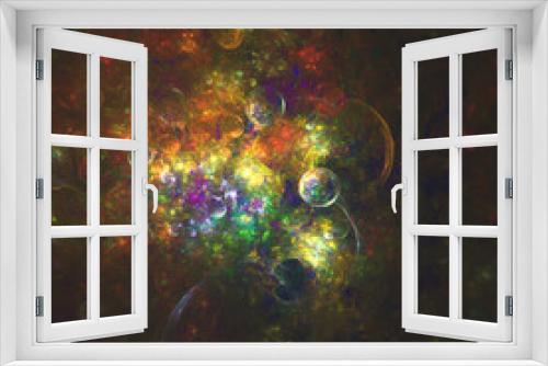 Fototapeta Naklejka Na Ścianę Okno 3D - Abstract fractal background
