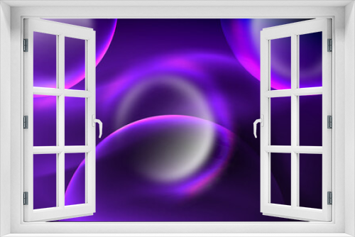 Fototapeta Naklejka Na Ścianę Okno 3D - Abstract circular energy modern background design.
