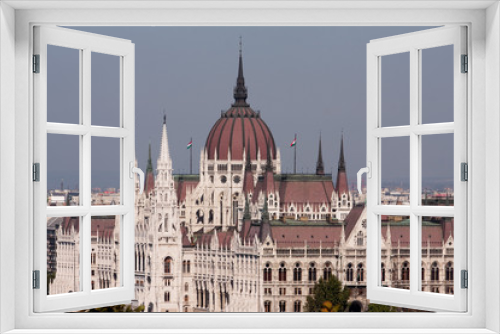 Fototapeta Naklejka Na Ścianę Okno 3D - Parliament of Hungary in Budapest