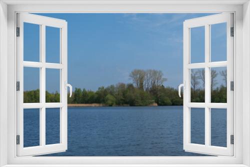 Fototapeta Naklejka Na Ścianę Okno 3D - See Emsland Natur